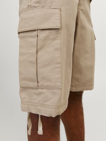 Regular Pantalon cargo 'Cole Barkley' JACK & JONES en beige