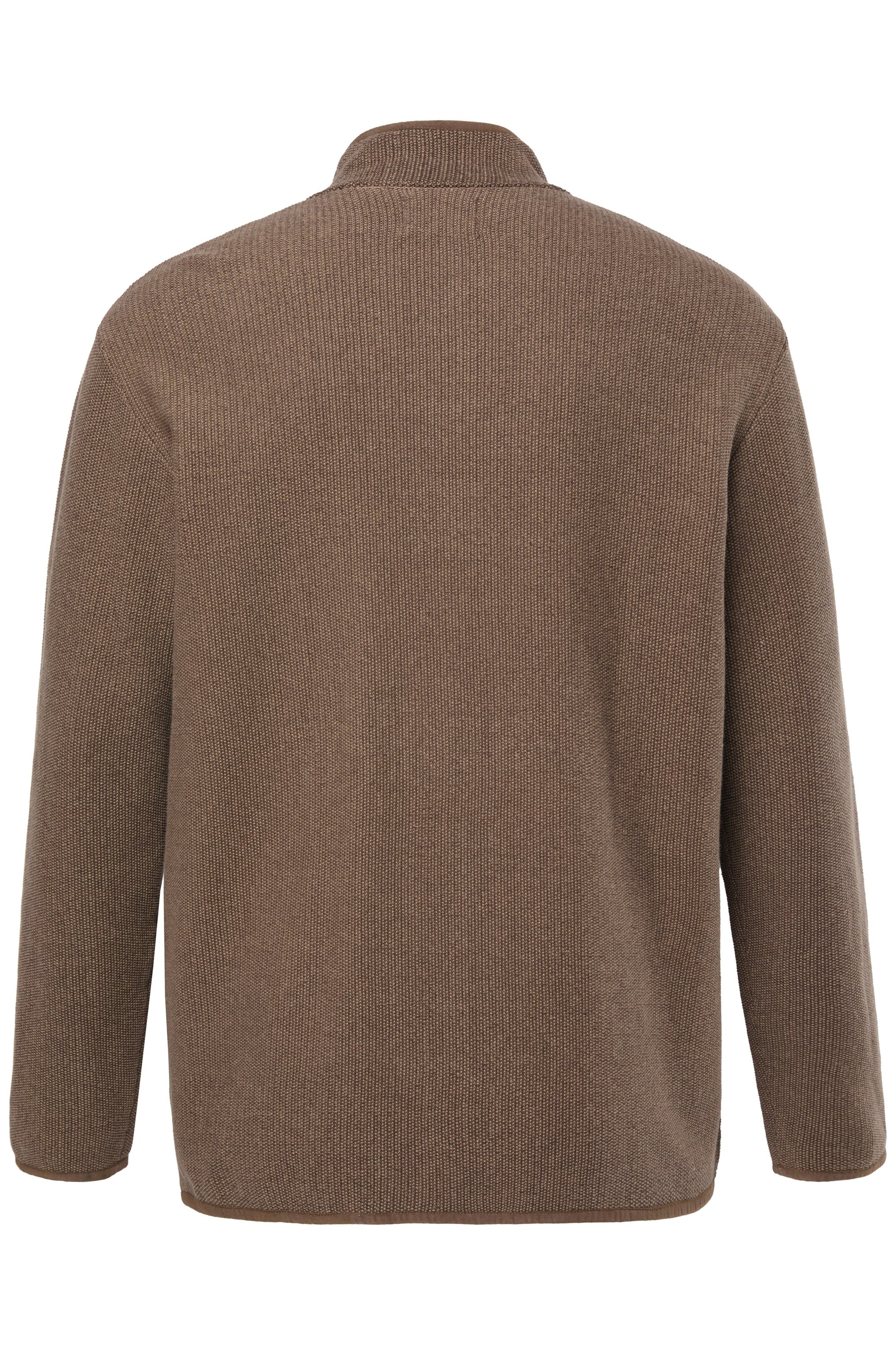 JP1880 Gebreid vest in Bruin