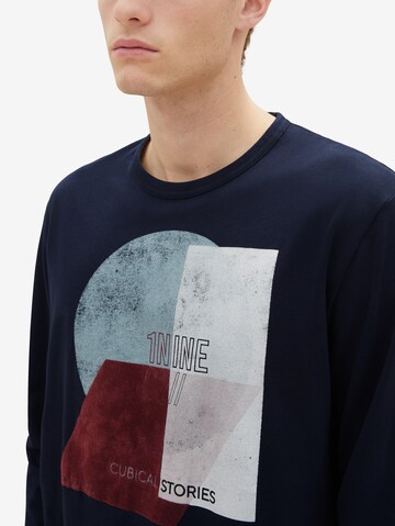 T-Shirt TOM TAILOR en bleu