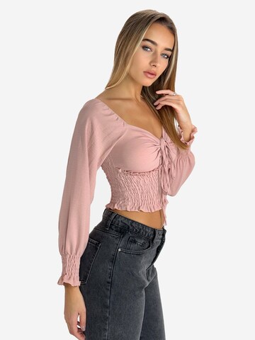 Elara Bluse in Pink