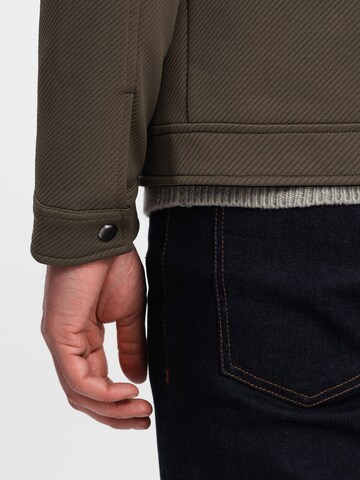 Ombre Between-Season Jacket 'OM-JANP-0138' in Green