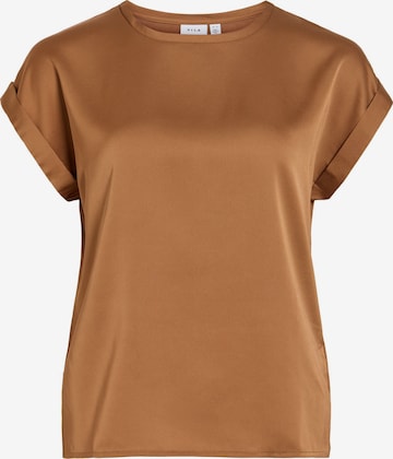 VILA Shirt 'VIEllette' in Brown: front