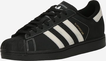 ADIDAS ORIGINALS Matalavartiset tennarit 'SUPERSTAR II' värissä musta: etupuoli