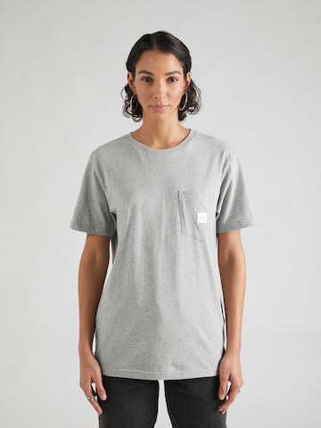 T-Shirt MAKIA en gris : devant