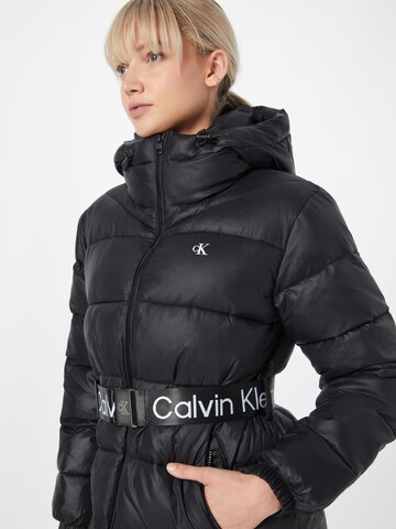 Calvin Klein Jeans - Sobretudo de inverno em preto