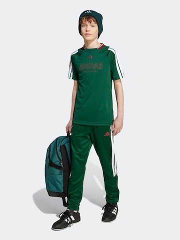 ADIDAS SPORTSWEARTehnička sportska majica 'House Of Tiro' - zelena boja