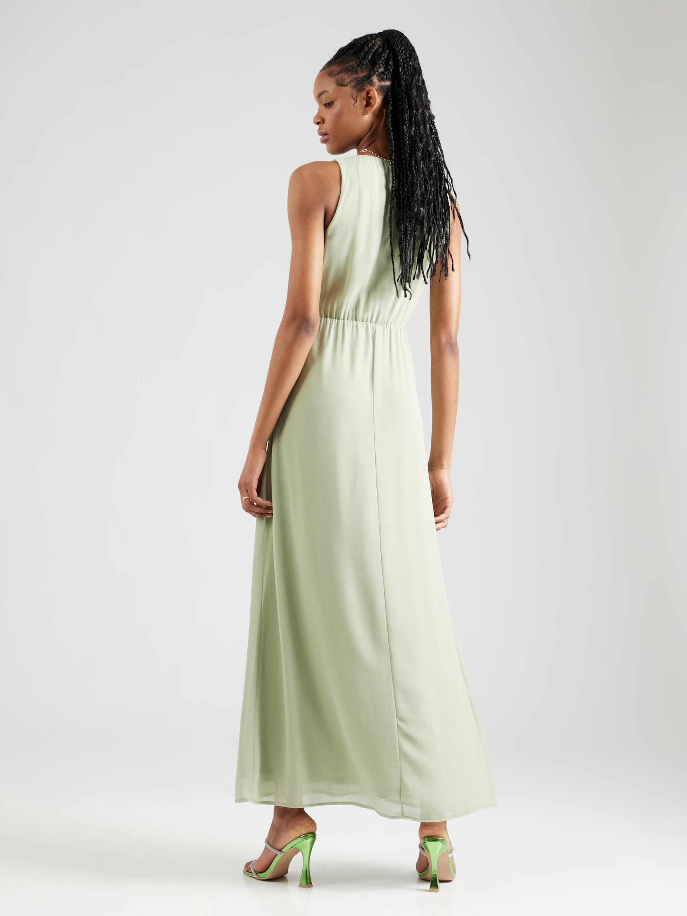 Robe de soiree VILA en Vert Pastel ABOUT YOU