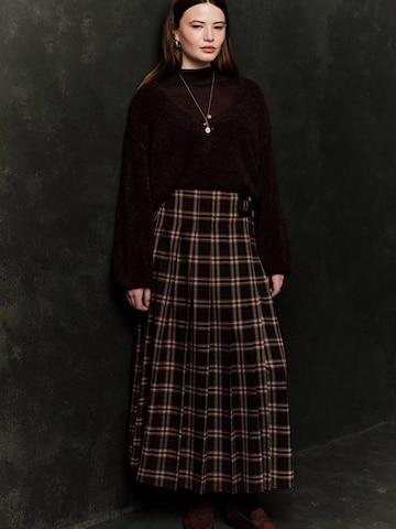 MANUKA Skirt in Brown: front