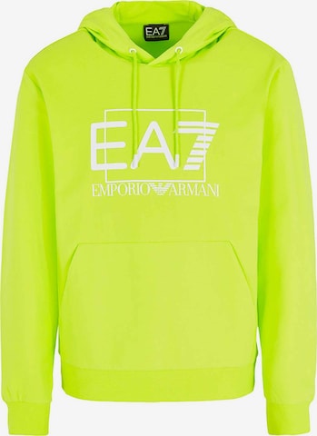 EA7 Emporio Armani Sweatshirt in Groen: voorkant