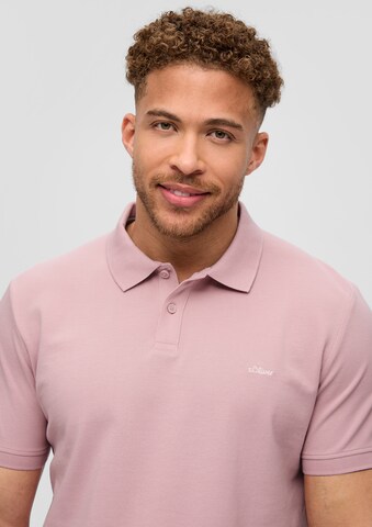 s.Oliver Men Big Sizes Poloshirt in Pink