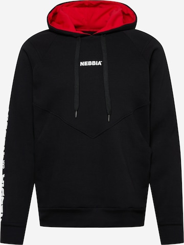 NEBBIA Sweatshirt in Black: front