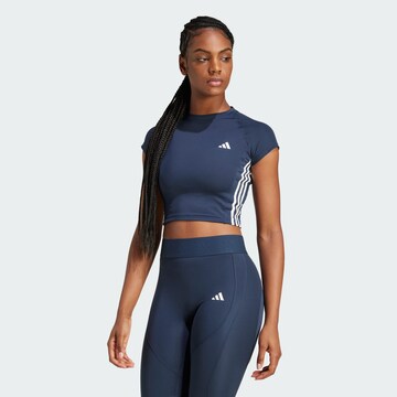 ADIDAS PERFORMANCE Performance shirt 'Hyperglam' in Blue: front