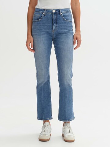 OPUS Flared Jeans 'Eboni' i blå: framsida