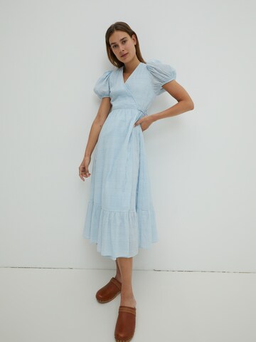 Robe 'Myra' EDITED en bleu : devant