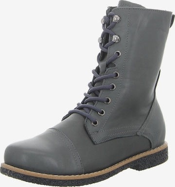 ANDREA CONTI Schnürstiefel 'Schnürstiefelette Damen 0348894-261 Echtleder in grau' in Grau: Vorderseite