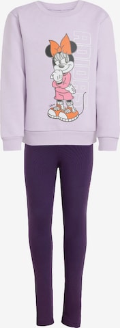 ADIDAS SPORTSWEAR Set 'Disney Minnie Mouse Jogger' in Purple: front