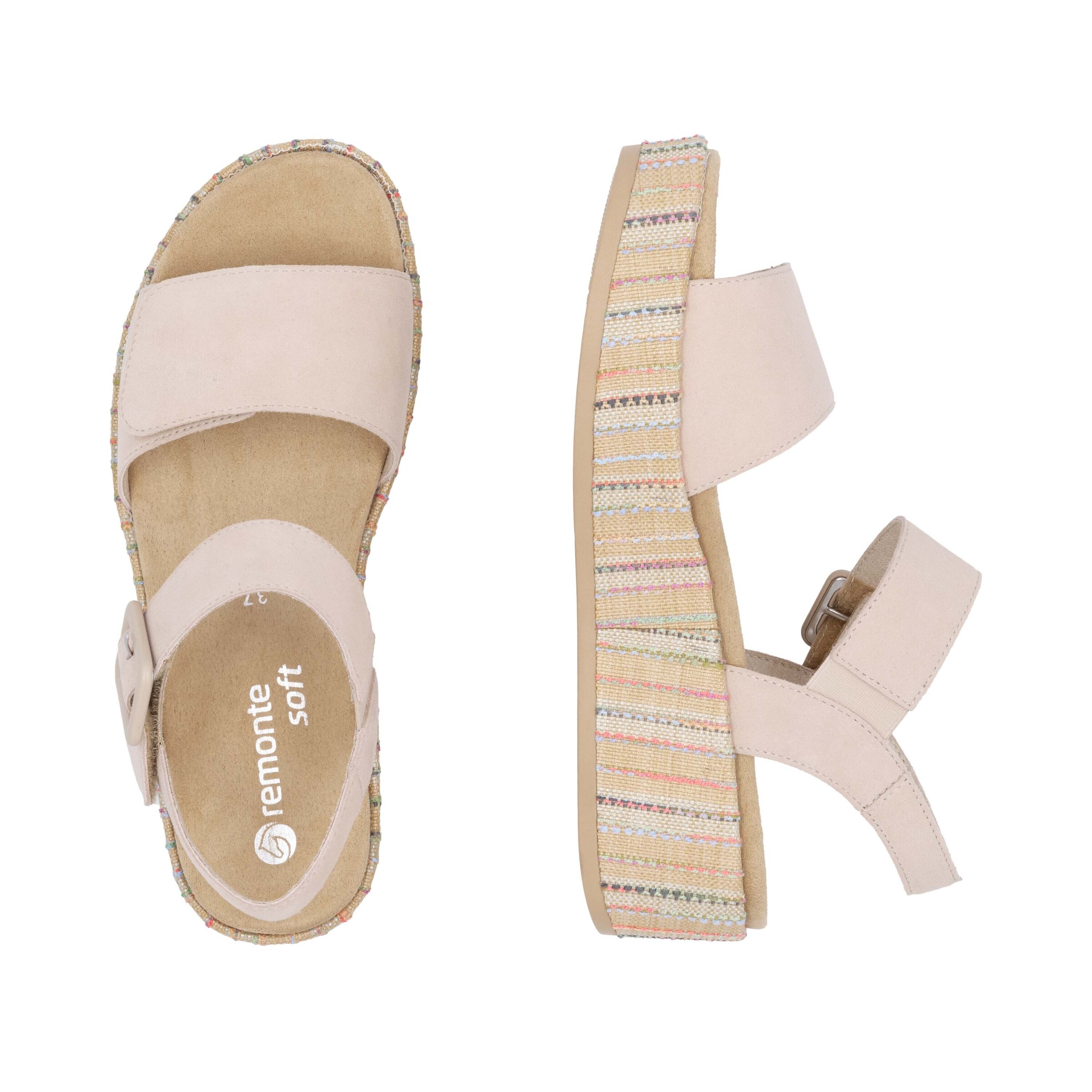 REMONTE Sandals in Beige