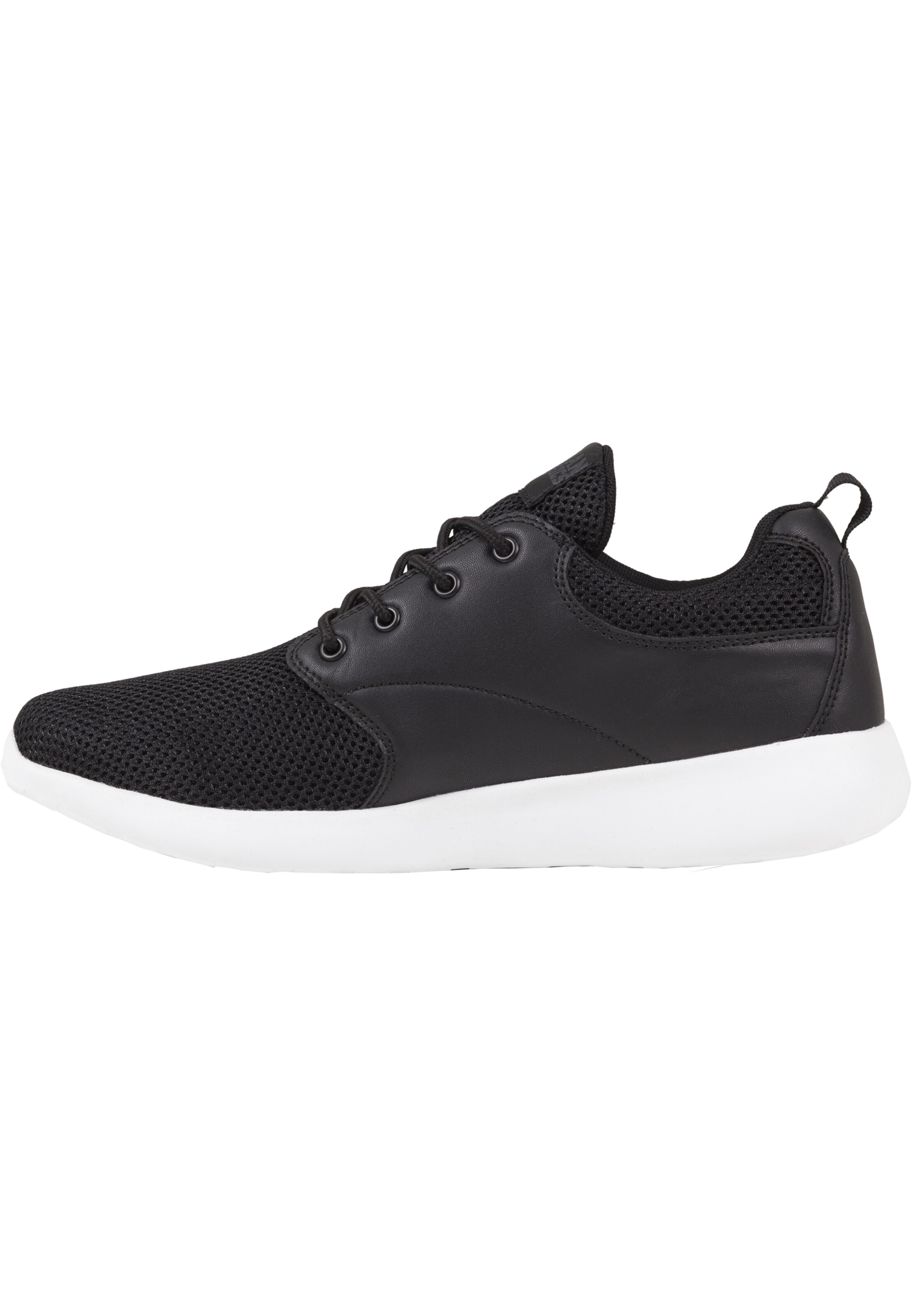 Urban Classics Sneaker 'Light Runner' in Schwarz: Vorderseite