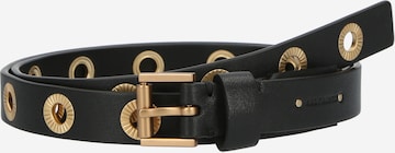 Cintura di AllSaints in nero: frontale