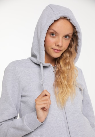 MYMO Zip-Up Hoodie in Grey