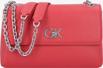 Calvin Klein Shoulder Bag in Red: front