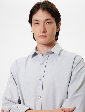 Koton Regular Fit Hemd in Grau