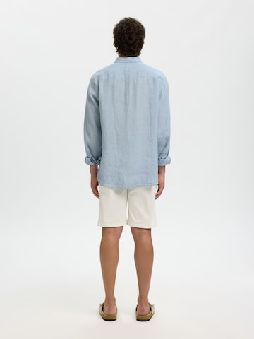 SELECTED Regular Fit Skjorte ''SLHKYLIAN' i blå