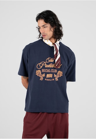 Prohibited Shirt 'Clubhouse' in Blue: front