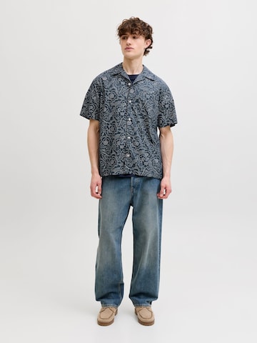 Regular fit Camicia di JACK & JONES in blu