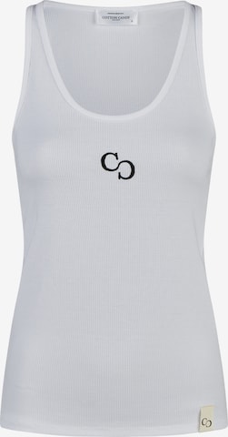 Cotton Candy Tanktop in Weiß: Vorderseite