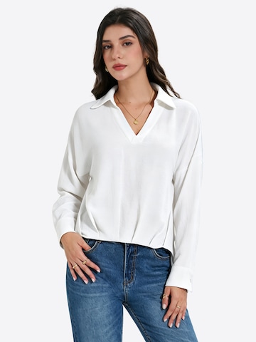 Imily Bela Blouse in White: front