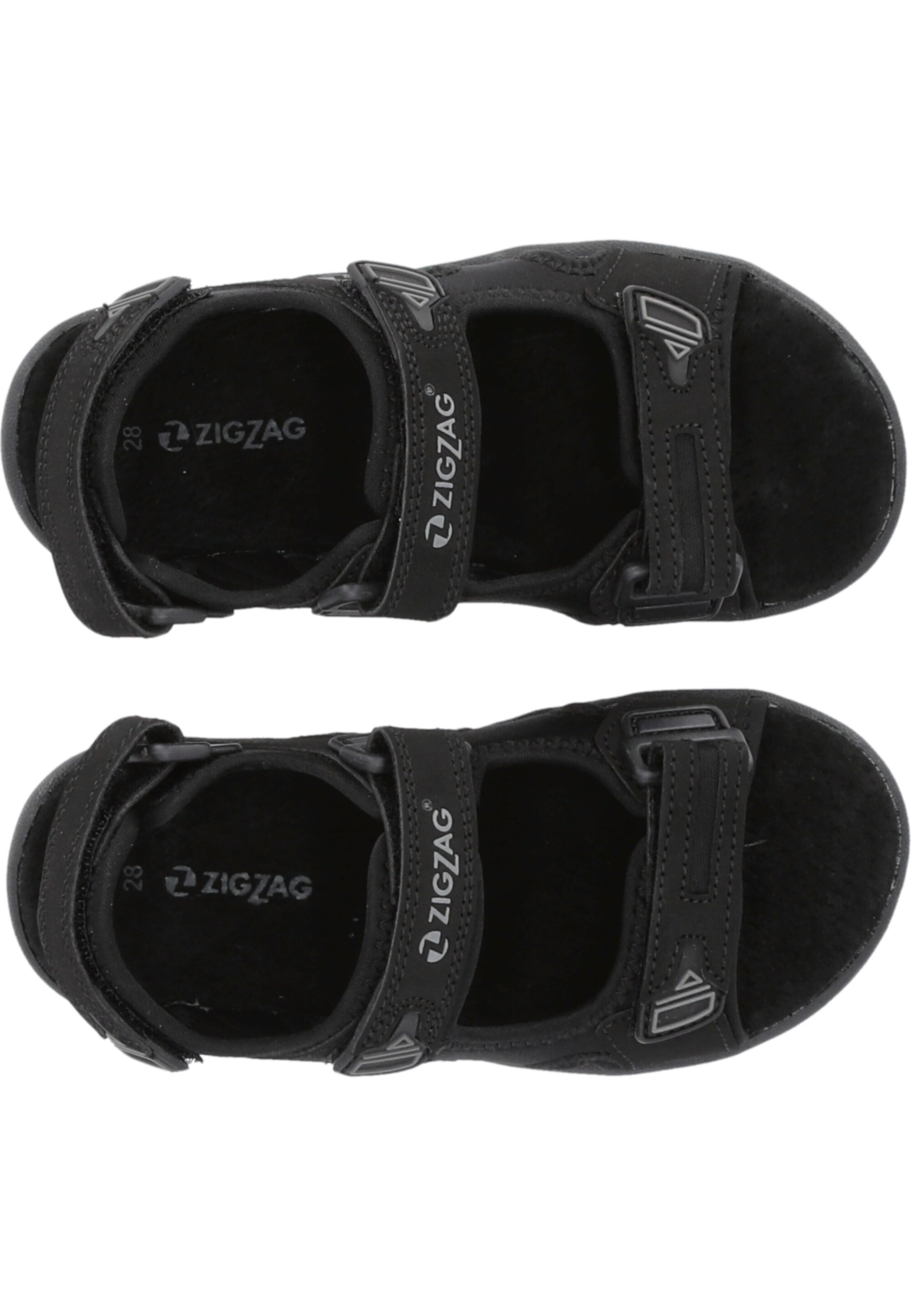 ZigZag Open shoes 'Tanaka' in Black