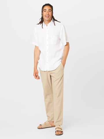 FYNCH-HATTON Regular fit Button Up Shirt in White