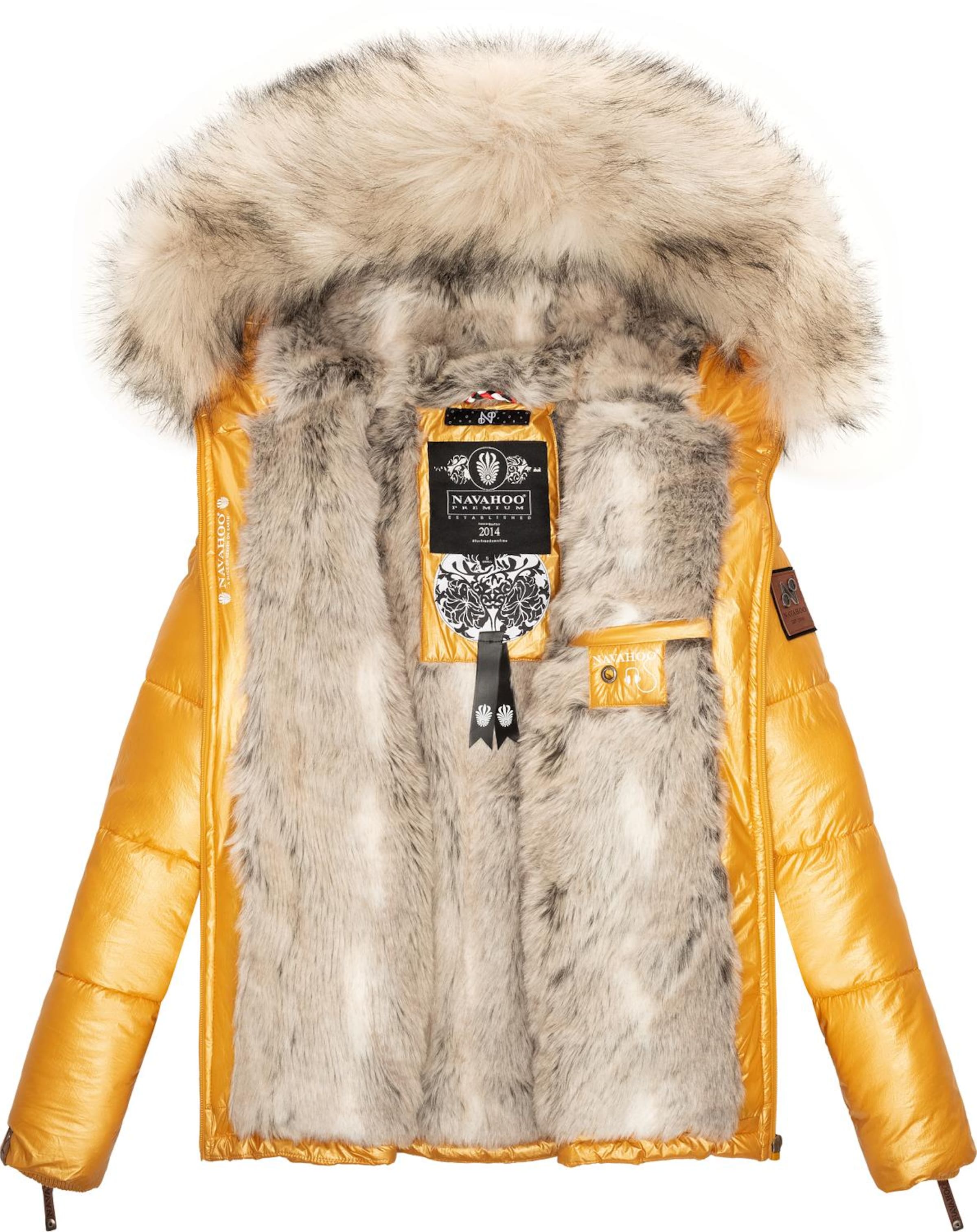 NAVAHOO Зимно яке 'Tikunaa' в жълто