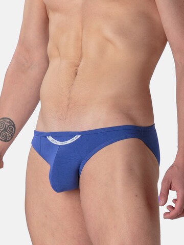 Slip ' Sexy Fun Micro Briefs ' WOH en bleu : devant