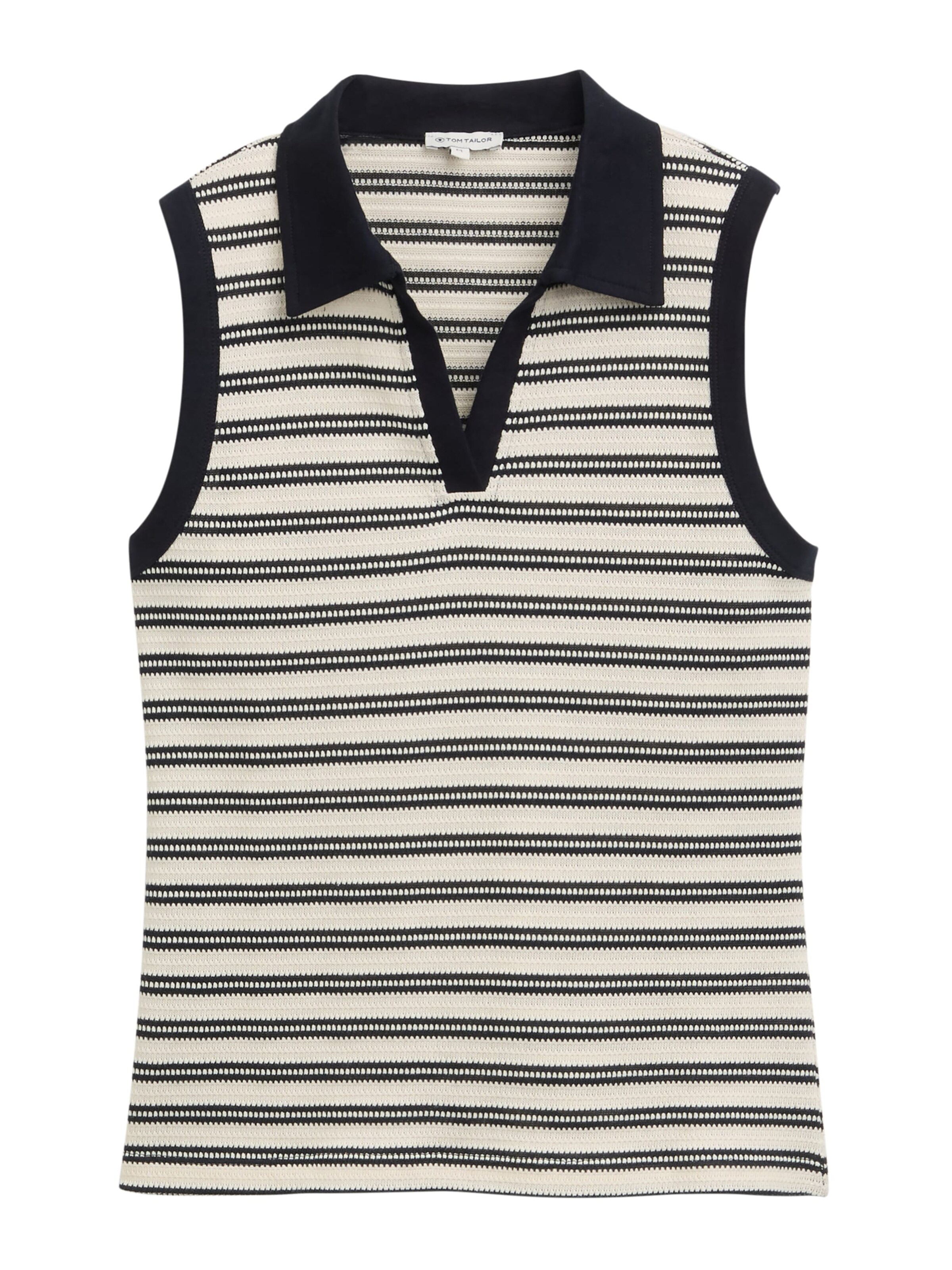 TOM TAILOR Top in Weiß: Vorderseite