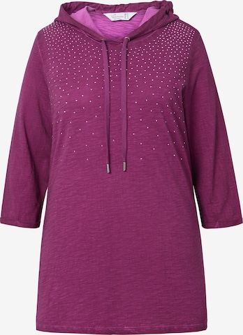 MIAMODA Shirt in Purple: front