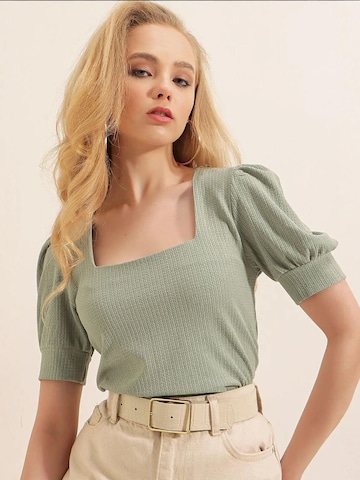 Chemisier Bigdart en vert