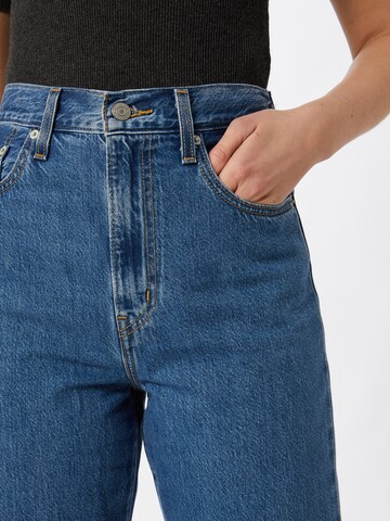 LEVI'S ® Loosefit Calças de ganga 'High Loose Taper' em Azul Ganga