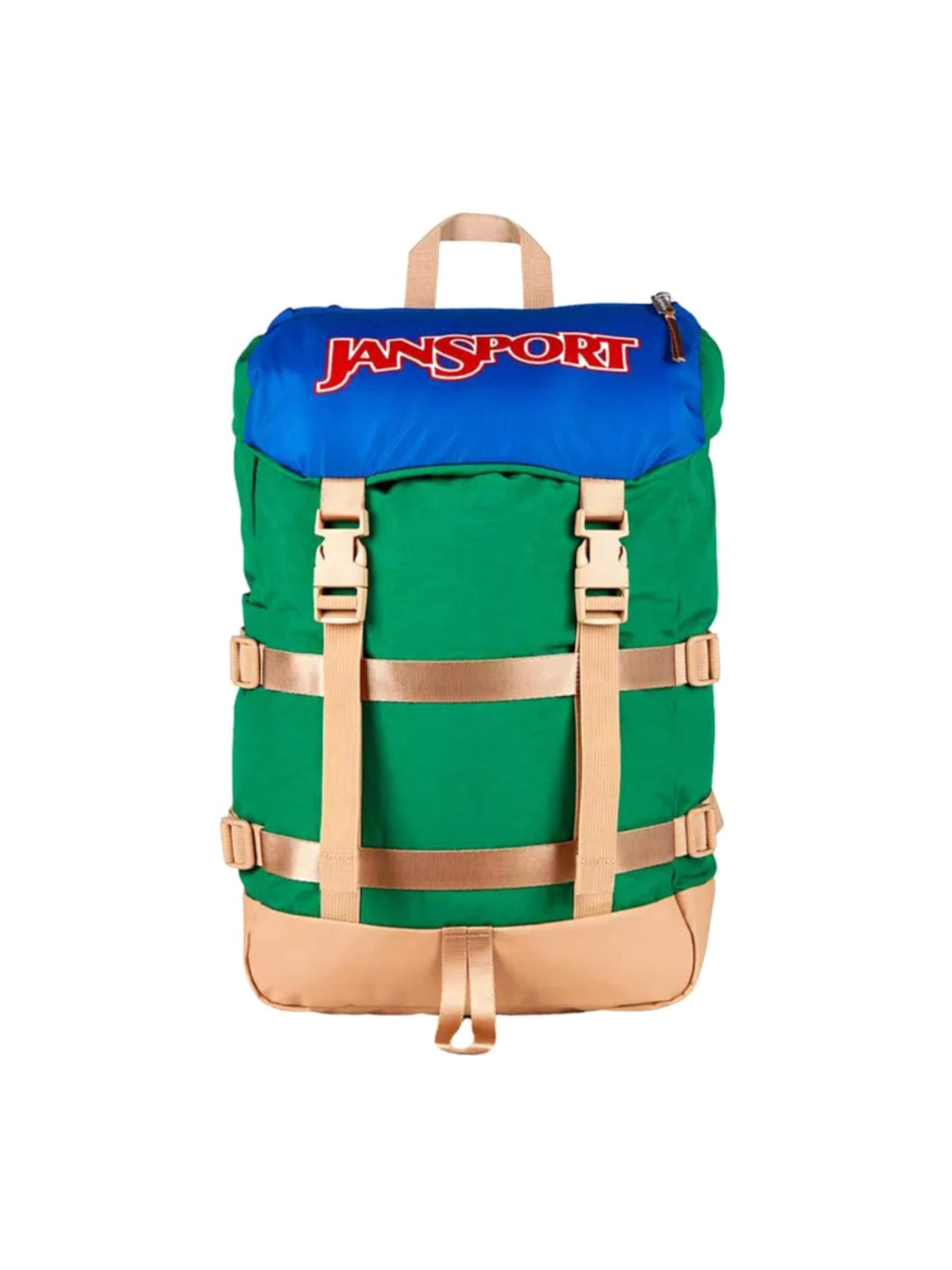 JANSPORT Rygsæk 'SKIP PACK JELLY / KELLY' i grøn: forside