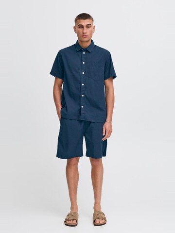 !Solid Regular Broek 'SDLiam' in Blauw