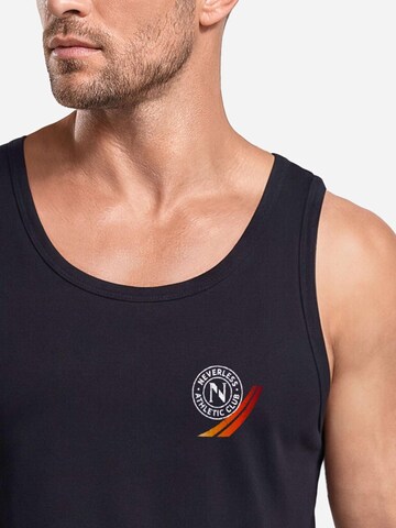 Neverless Shirt 'Retro Fußball'‌ in Schwarz