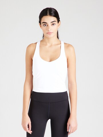 Fabletics Top sportowy 'ANYWHERE' w kolorze biały: przód