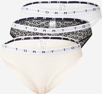 Tommy Jeans Panty in Beige: front