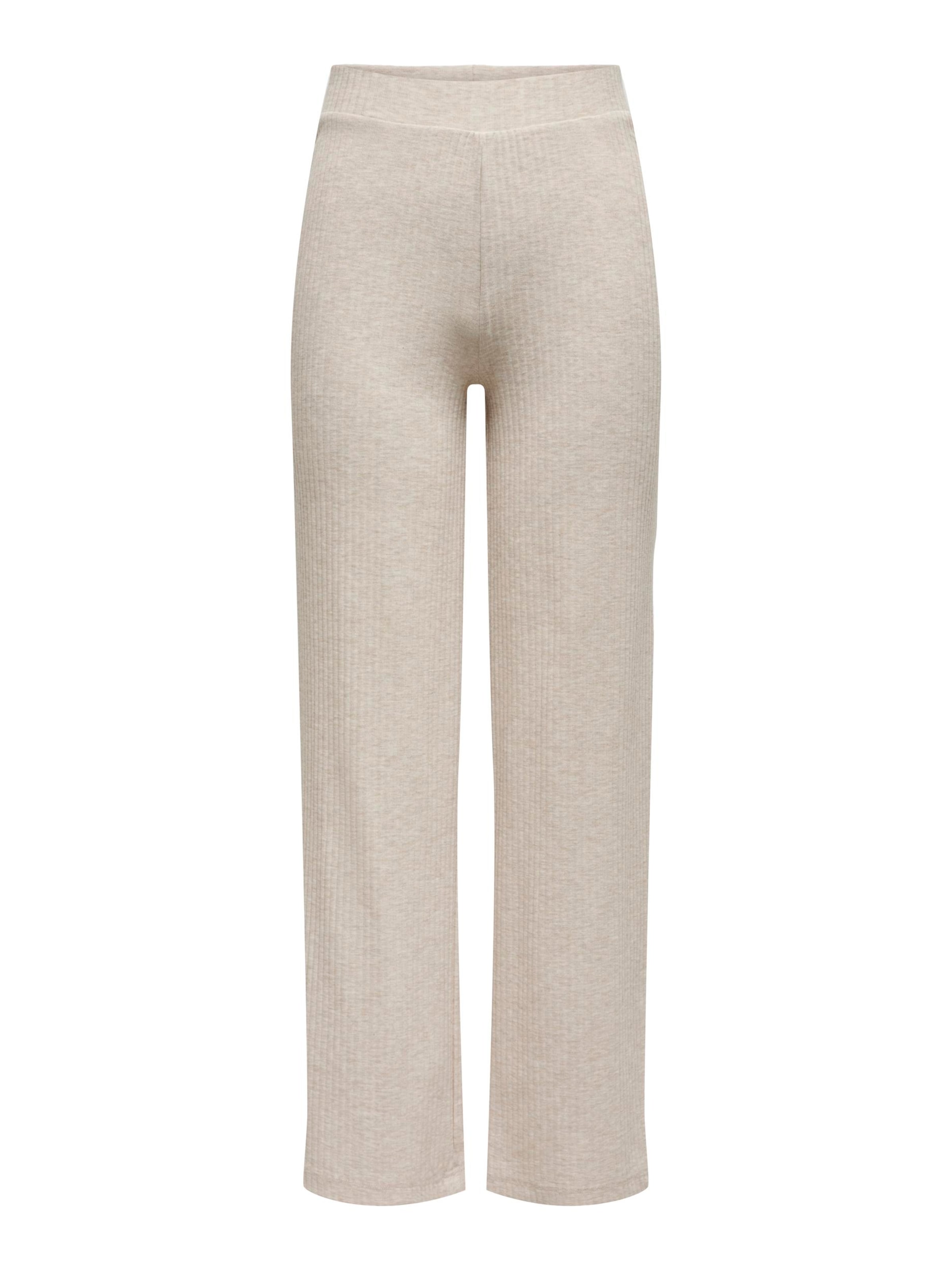 ONLY Loose fit Pants 'NELLA' in Beige: front