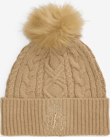 Lauren Ralph Lauren Шапка в Бежевый: спереди