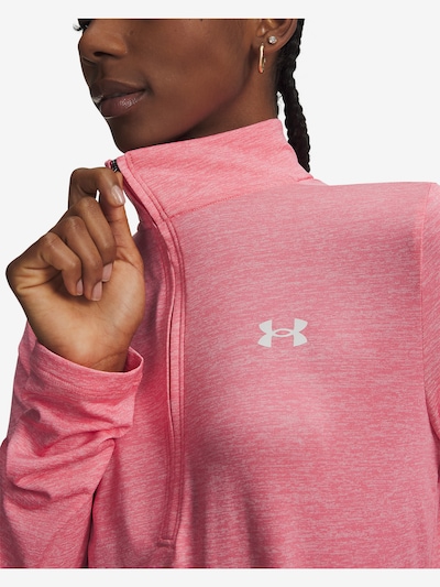 UNDER ARMOUR Functioneel shirt 'Twist' in de kleur Pink, Productweergave