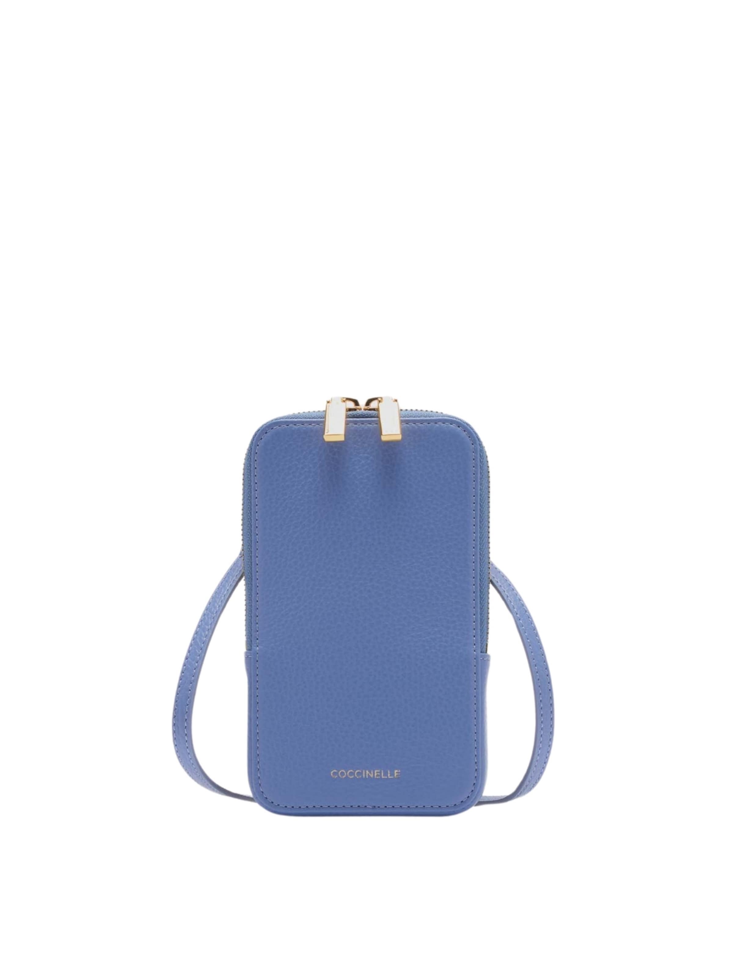 Custodia per smartphone 'COCCINELLE' di Coccinelle in blu: frontale