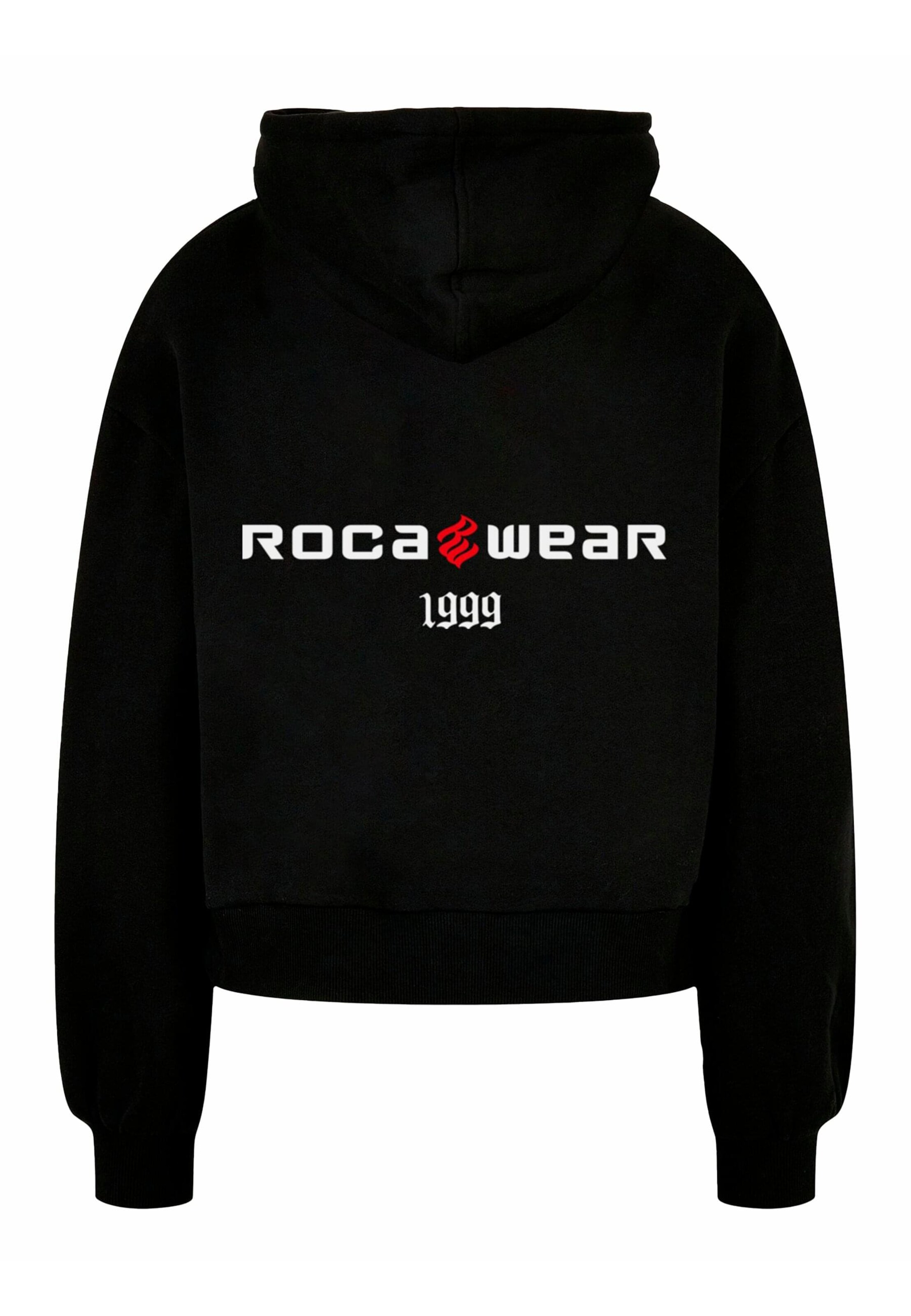 ROCAWEAR Sweatshirt 'Heart' in Black