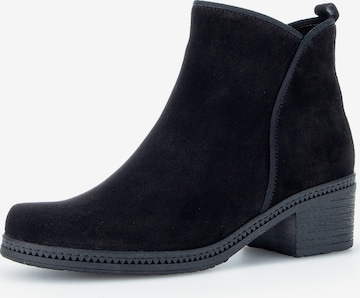 GABOR Ankle Boots in Black: front